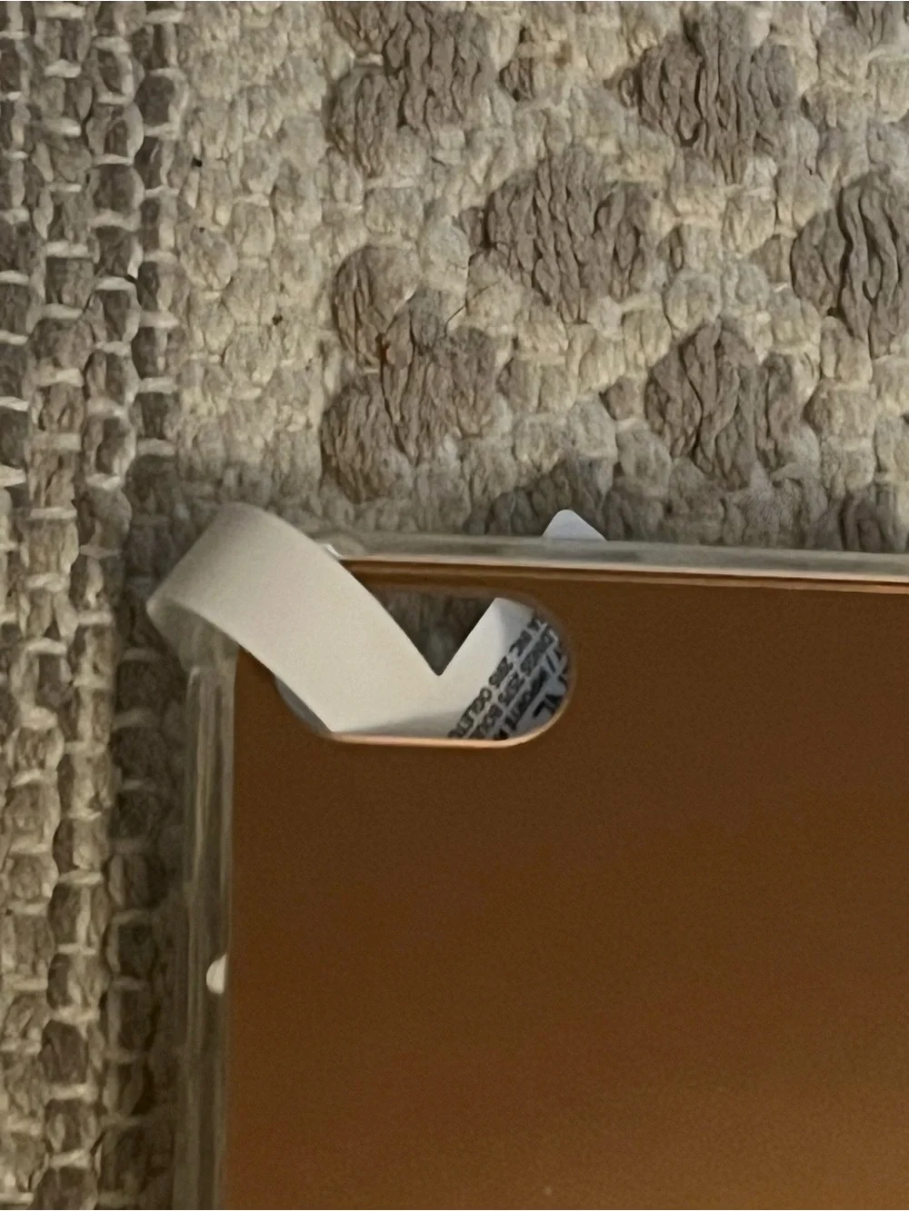 Ardene Rose Gold Mirror Phone Case